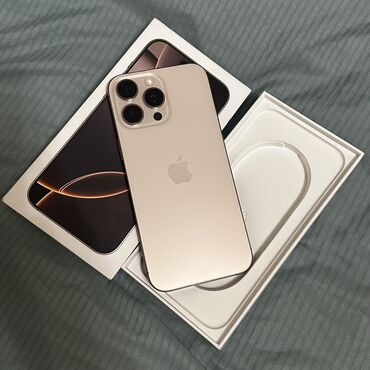 Apple iPhone: IPhone 16 Pro Max, Б/у, 256 ГБ, Desert Titanium, Чехол, Коробка, 95 % — 9