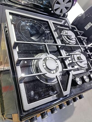 Кухонные плиты и варочные поверхности: Комбинированная плита, Midea, Новый, Встраиваемая, Механическая, Полная оплата — 5