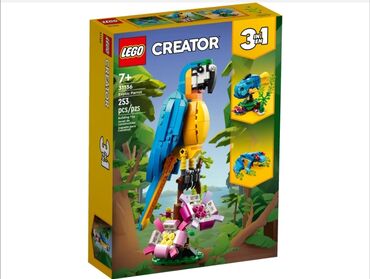 конструкторы знаток 999 схем: Lego Creator 31136 Экзотический попугайотличная модель собири три