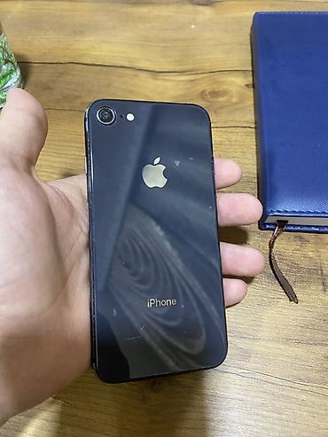 cəkmək ucun şəkillər: IPhone 8, 64 GB, Qara, Barmaq izi — 2