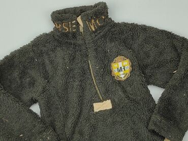 czarny sweterek do sukienki: Bluza, 3-4 lat, 98-104 cm, stan - Dobry