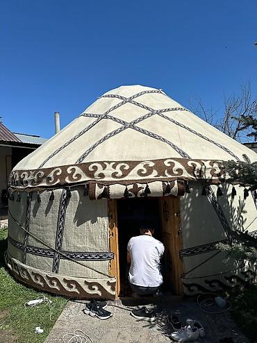 Аренда юрт: Аренда юрты, Каркас Деревянный, 75 баш, Стулья, С полом, Посуда — 11