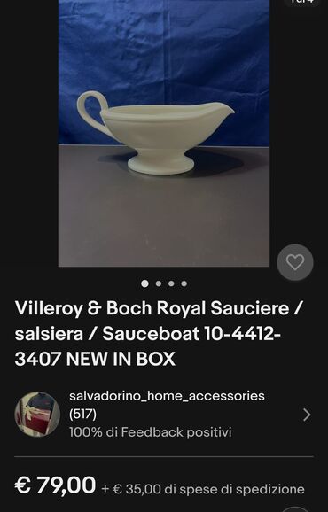 Činije: Sosijera nova,vintaz Villeroy - Boch kostani porcelan. Sosijera — 2