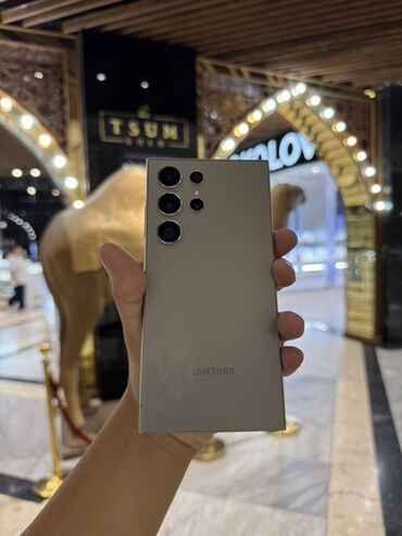 телефон s22: Samsung Galaxy S23 Ultra, 256 ГБ, түсү - Саргыч боз
