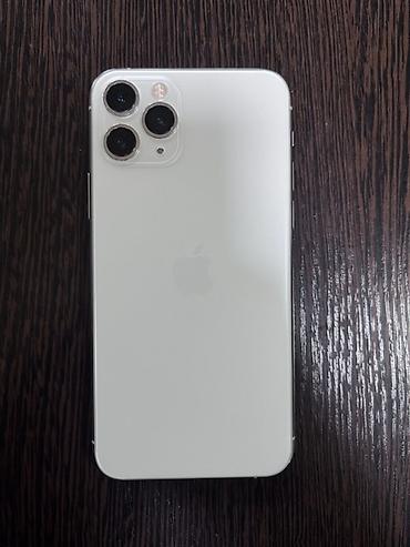 IPhone 11 Pro, Новый, 64 ГБ, Серебристый, Защитное стекло, Чехол, 77 %