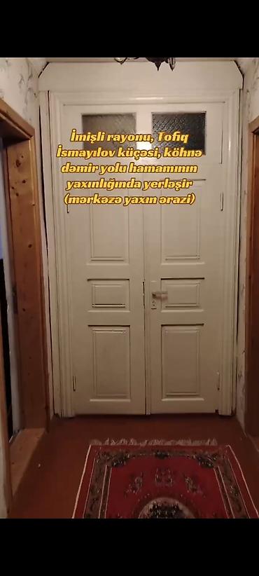 1 комнатная квартира студия: İmişli rayonu, Tofiq İsmayılov küçəsi Köhnə dəmir yolu hamamının — 3