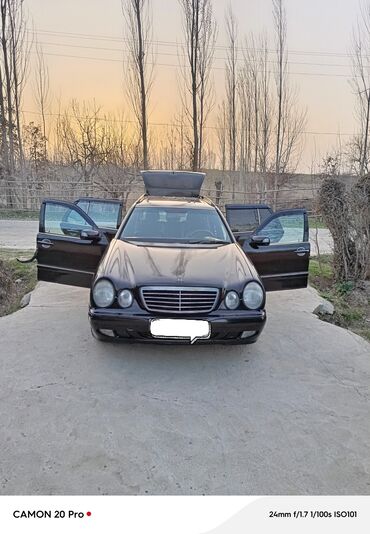 серый daewoo: Mercedes-Benz E-Class: 1999 г., 3.2 л, Автомат, Бензин, Универсал