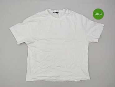 basic koszulka biala: Sinsay, T-shirt damski, rozmiar L — 2