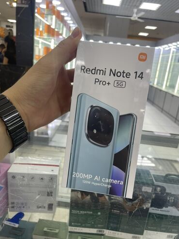 нот 11 телефон: Redmi, Redmi Note 14 Pro Plus, 256 ГБ, түсү - Көк, 2 SIM