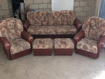 2 ci əl divan: Divan, İşlənmiş, Açılan, Bazalı, Vеlur parça, Çatdırılma yoxdur — 1