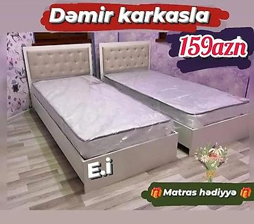tək yataq: Yeni, Təknəfərlik çarpayı, Bazalı, Matras ilə — 1