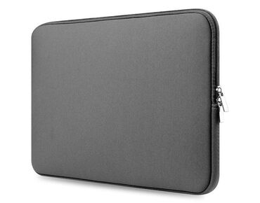 Чехлы и сумки для ноутбуков: Чехол для ноутбука 17"- серый (42.5 см х 30.5 см) изготовлен из