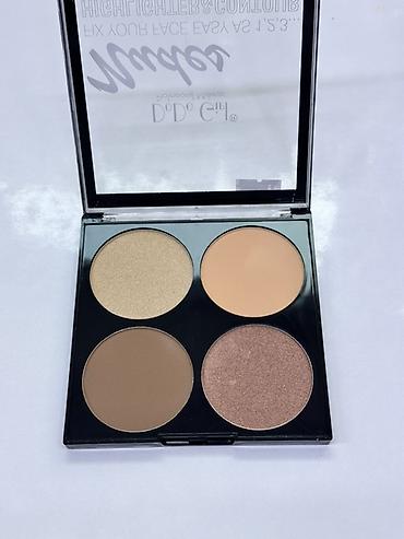 contour: Палетка для контурирования и сияния DoDo Girl Nudes — Highlighter — 2