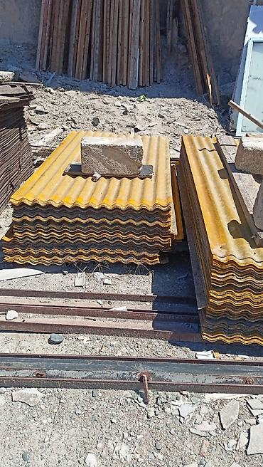 Məhsul: Dalğalı dam örtüyü vərəqləri (şifer tipli) Təsvir: - Sarı