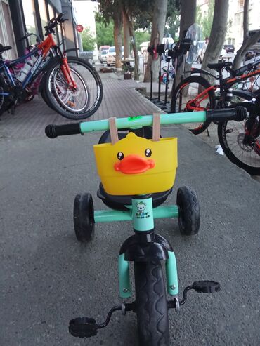 Uşaq velosipedləri: Yeni Üç təkərli Uşaq velosipedi 18", sürətlərin sayı: 16, Ödənişli çatdırılma