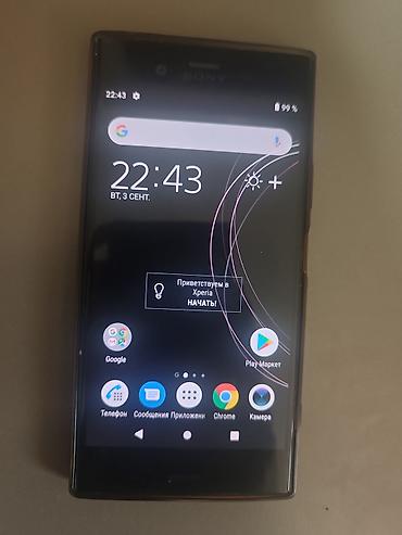 carplay box: Sony Xperia Xz1 Compact, Б/у, 64 ГБ, цвет - Черный, 1 SIM — 3