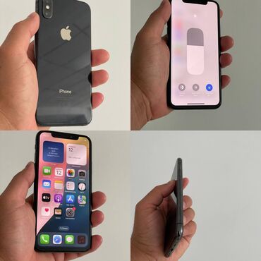 скупка нетбуков: IPhone X, Колдонулган, 256 ГБ, Заряддоочу түзүлүш, Коргоочу айнек, Каптама, 88 %