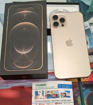 редим 12 про: IPhone 12 Pro, Колдонулган, 128 ГБ, Алтын, Каптама, 81 %