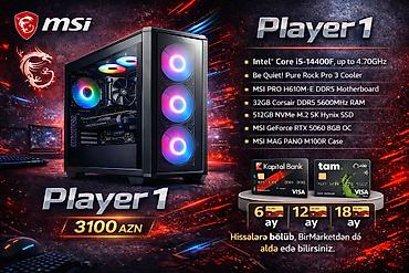 i7 ddr4: Player 1 Gaming PC – Güclü Performans | Yeni Yığım | Kredit Mümkündür — 1