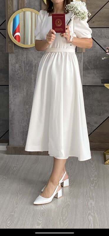 lavani couture cene: Вечернее платье, Миди, M (EU 38)