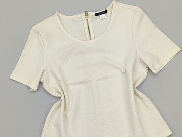 białe bluzki krótki rękaw eleganckie: Bluzka Damska, Esmara, S, stan - Idealny