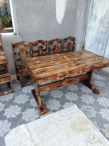 Bağ, çöl oturacaqları: Yeni, Plyaj, piknik stulu, Taxta, Azərbaycan — 7