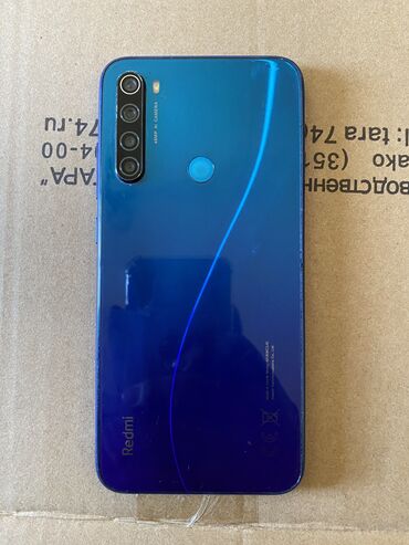 флай телефон 16: Redmi, Redmi 8, Б/у, 64 ГБ, цвет - Синий, 2 SIM