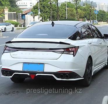 утиный хвост: Задний спойлер Hyundai 2026 г., Новый, Аналог — 3