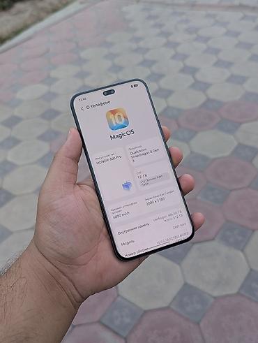 аудио техника: Honor 400 Pro, Б/у, 512 ГБ, цвет - Черный, 2 SIM — 6