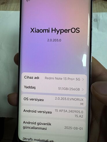 discover note 13 plus характеристики: Xiaomi 13 Pro, 256 ГБ, 
 Сенсорный