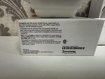 Qulaqcıqlar: İşlənmiş Simsiz (Bluetooth) Qulaqcıqlar, Apple, rəng - Ağ — 2