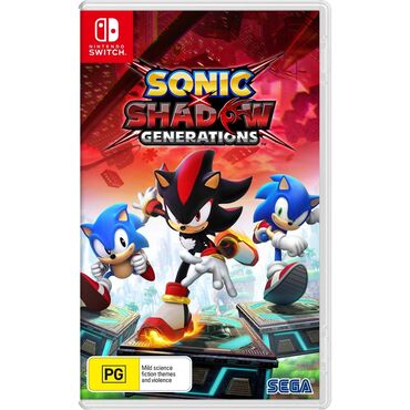 Oyun diskləri və kartricləri: Nintendo switch sonic shadow generations