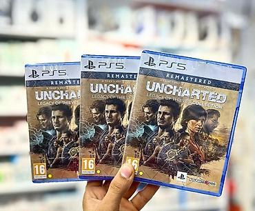 uncharted turkce: PS5 üçün "UNCHARTED" oyun diskləri Playstation 5 üçün original oyun — 1