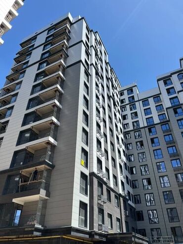 квартира токмок сниму: 2 комнаты, 76 м², Элитка, 13 этаж, ПСО (под самоотделку)