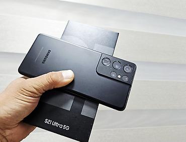 mini 4k: Samsung Galaxy S21 Ultra 5G, Б/у, 256 ГБ, цвет - Черный, 1 SIM, 2 SIM — 7