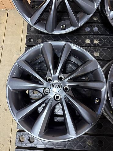wheel: Литые Диски R 19 Kia, Комплект, отверстий - 5, Б/у — 4