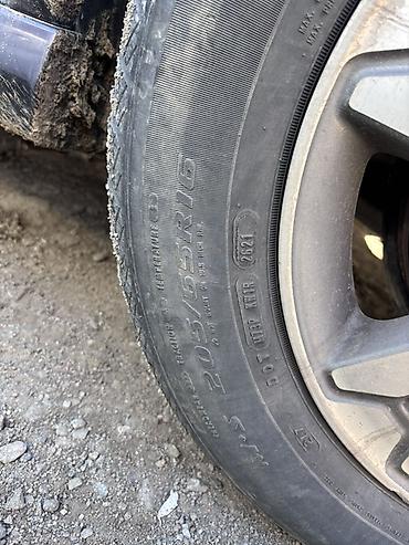 Шиналар жана дисктер: Литые диски Honda + всесезонные шины 16" - Оригинальные литые диски — 2