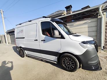 буфер на мерс: Mercedes-Benz Sprinter (кабина и кузов, тюнинг) - Кузов фургон, белый — 4