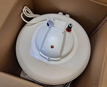konvektor: Elektrik su qızdırıcısı (boiler) - Şaquli quraşdırma üçün kompakt — 1
