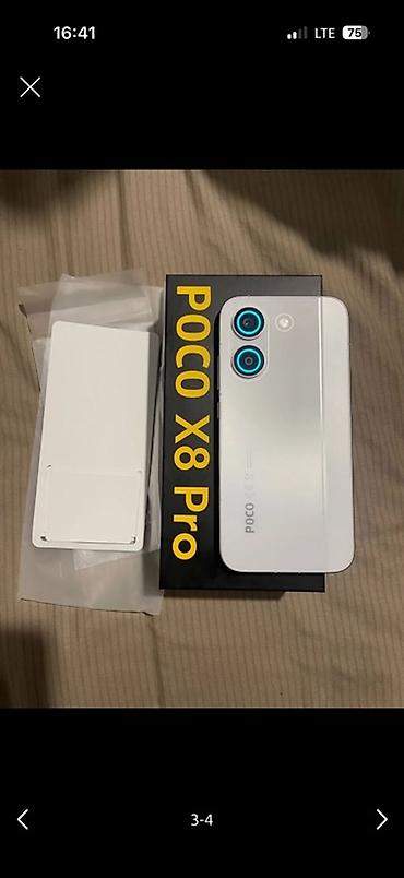 Мобильные телефоны и аксессуары: Poco X8 Pro, Б/у, 512 ГБ, цвет - Белый, 2 SIM — 6