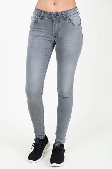 srebrna torbica sa cirkonima: Ženske farmerke marke Tom Tailor, model Treggings Girls, izrađene od