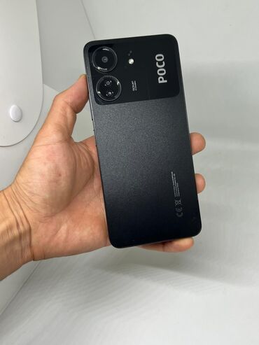 Poco: Poco C65, Б/у, 256 ГБ, цвет - Черный, 2 SIM
