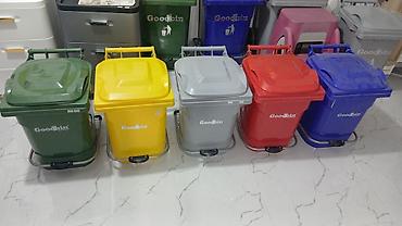 asilqanlar: 660 l Plastik “Goodbin” tullantı qutuları - Təyinat: məişət, ofis — 7