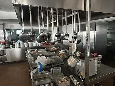 bicaq sekilleri: Kafe/restoran üçün tam aşxana qab-qacaq və alət dəsti Tərkib: - Ağ — 4