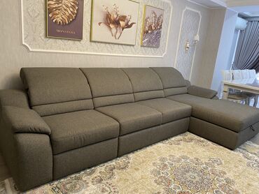 продаю раскладной диван: Цвет - Серый, Новый