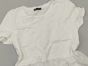 hm białe bluzki: Блуза жіноча, Zara, S, стан - Дуже гарний