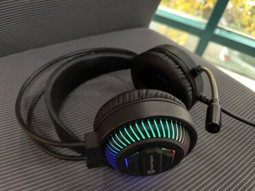 блютуз клавиатура бишкек: Наушники PANTSAN PSH-400 проводные USB, игровые, всего за 500 сом в at lalafo.kg блютуз клавиатура бишкек: Наушники PANTSAN PSH-400 проводные USB, игровые, всего за 500 сом в