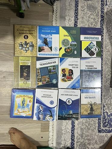 Комплект школьных учебников для 6 класса С ОБЛОЖКАМИ ГОТОВЫЕ Состав