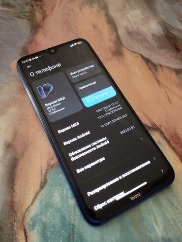 ddr2 для ноутбука: Redmi, Redmi Note 8, 64 ГБ, түсү - Көк