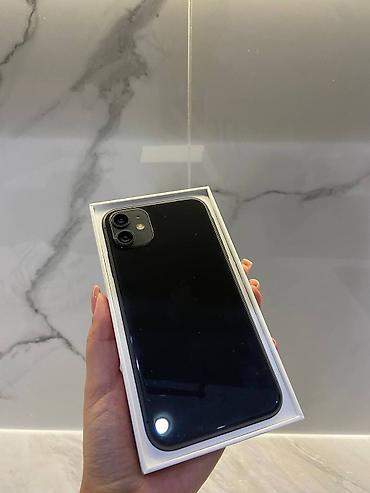 Apple iPhone: IPhone 11, Б/у, 64 ГБ, Black Titanium, Коробка, 76 % — 9